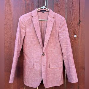 Jcrew ludlow deconstructed cotton blazer in salmon